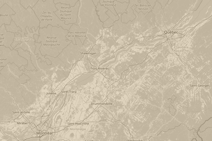 Map of the area around bedford hills,new york, with the reported position circled