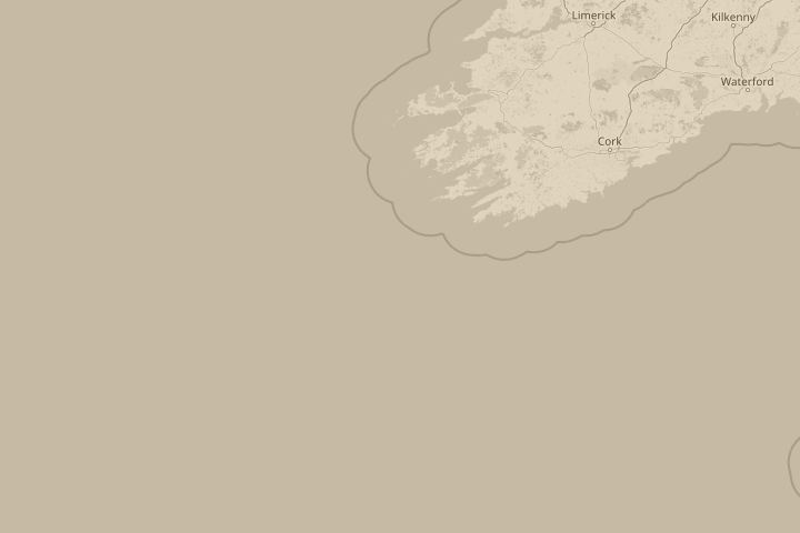 Map of the area around At home, centred on the reported position