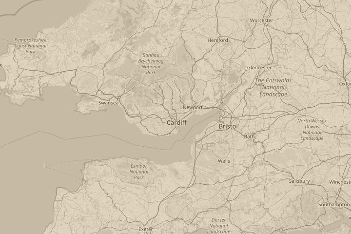 Map of the area around Heath, Cardiff, United Kingdom, centred on the reported position