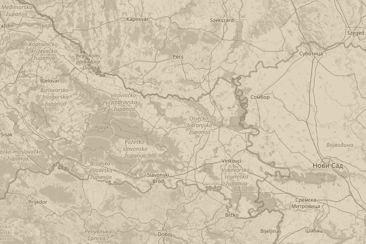 Map of the area around Schweinfurt , Germany, centred on the reported position