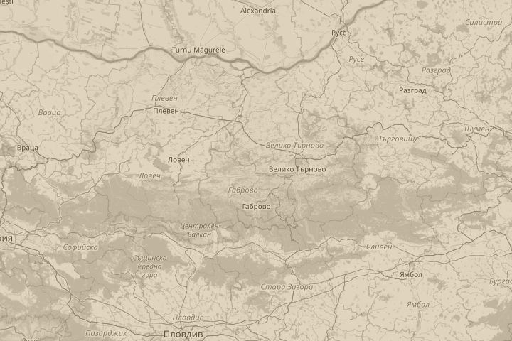 Map of the area around Limassol, Cyprus, centred on the reported position