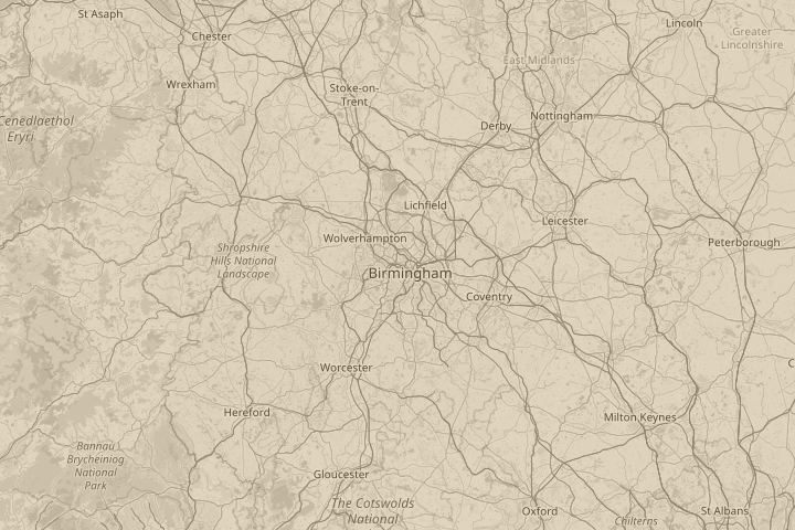 Map of the area around Middlemore Road , Smethwick ,, centred on the reported position