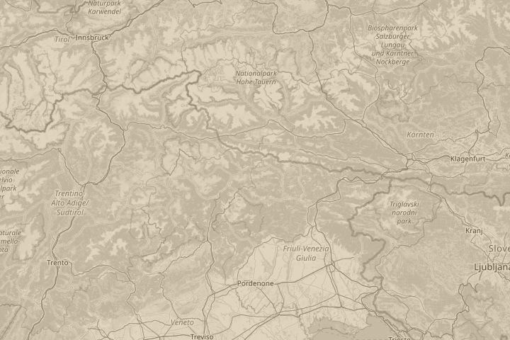 Map of the area around warrington, centred on the reported position