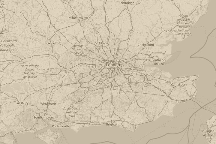 Map of the area around london sw19, centred on the reported position