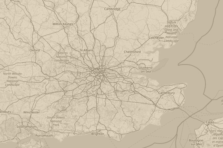 Map of the area around plumstead london uk, centred on the reported position