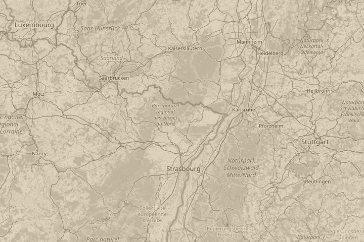 Map of the area around above elstree, centred on the reported position