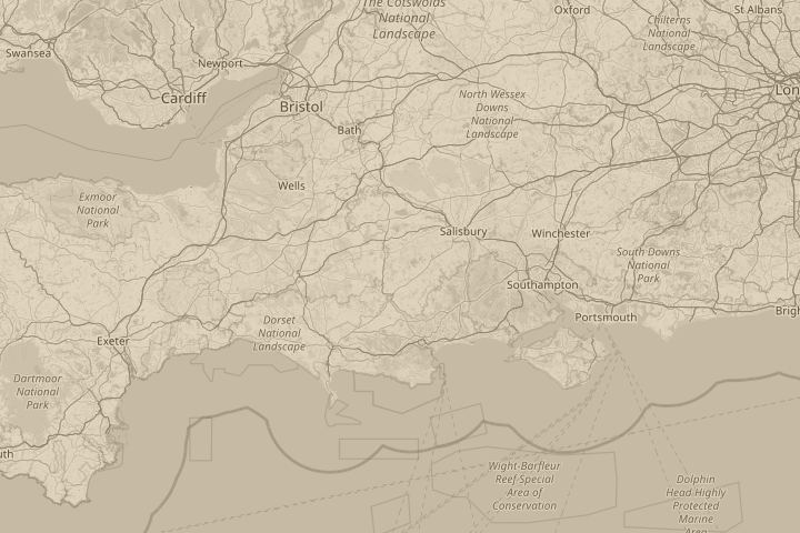 Map of the area around newcastle upon tyne, centred on the reported position