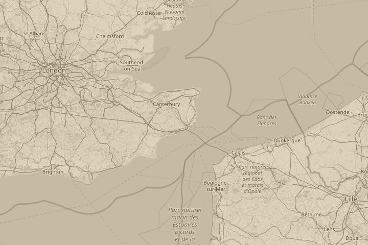 Map of the area around back garden whilst smoking, centred on the reported position