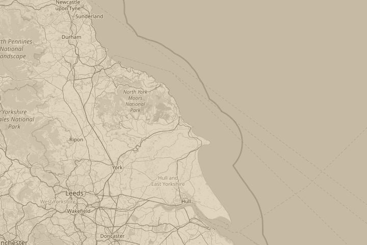 Map of the area around CAYTON  BAY, centred on the reported position