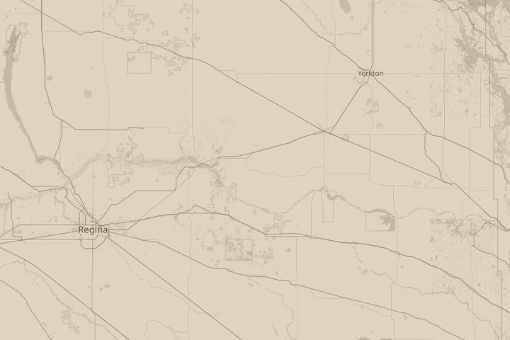 Map of the area around Minnesota, centred on the reported position