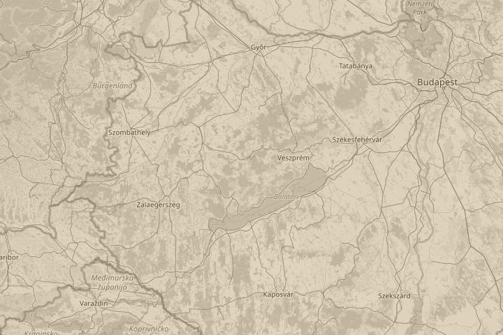 Map of the area around North of Bedford, England, centred on the reported position