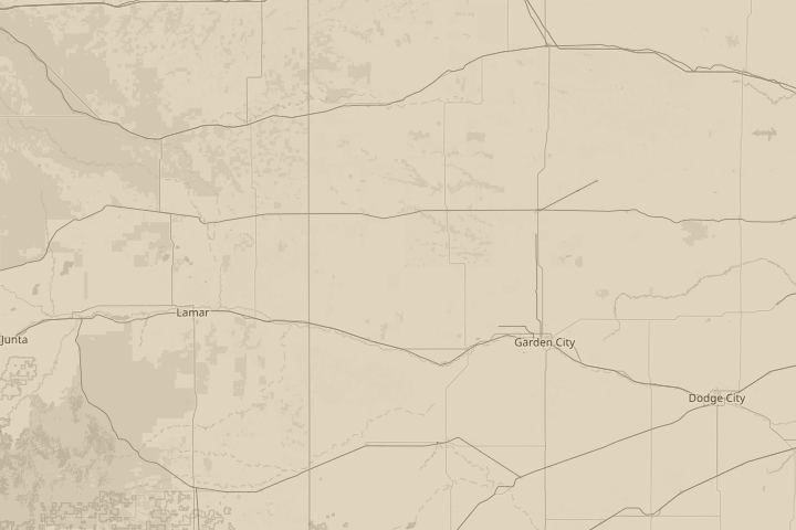 Map of the area around above our apt., centred on the reported position