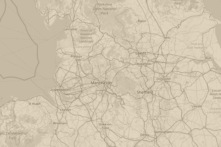 Map of the area around where i live its called shaw, centred on the reported position