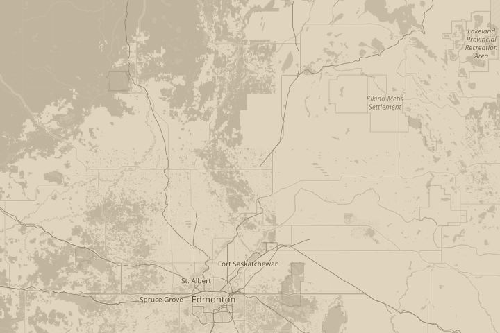 Map of the area around maricopa arizona, centred on the reported position