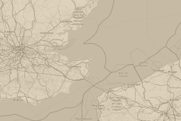 Map of the area around outside bedroom window in the, centred on the reported position