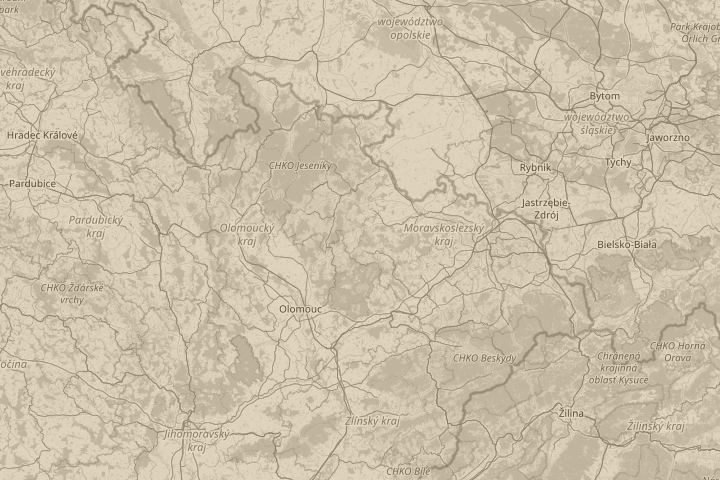 Map of the area around chesterfield derbyshire uk, centred on the reported position