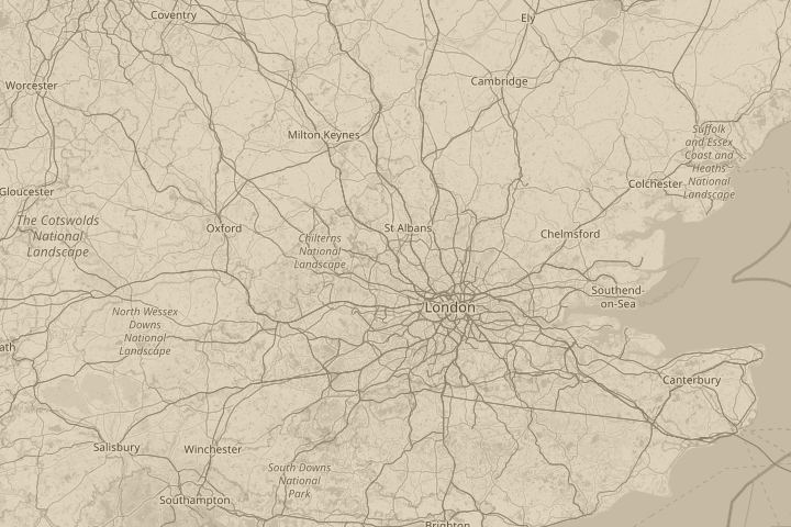 Map of the area around Watford, WD19 4BW, UK, centred on the reported position