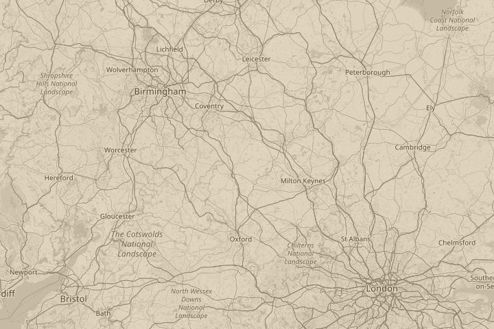 Map of the area around To the North of Culworth, centred on the reported position