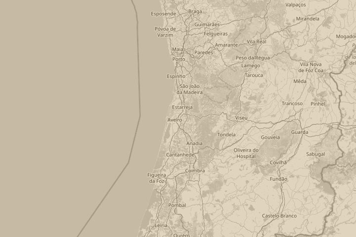 Map of the area around in the sky, centred on the reported position