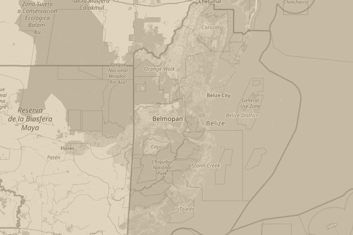 Map of the area around about 15-20 miles from my hous, centred on the reported position