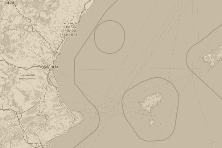 Map of the area around maidstone/kent, centred on the reported position