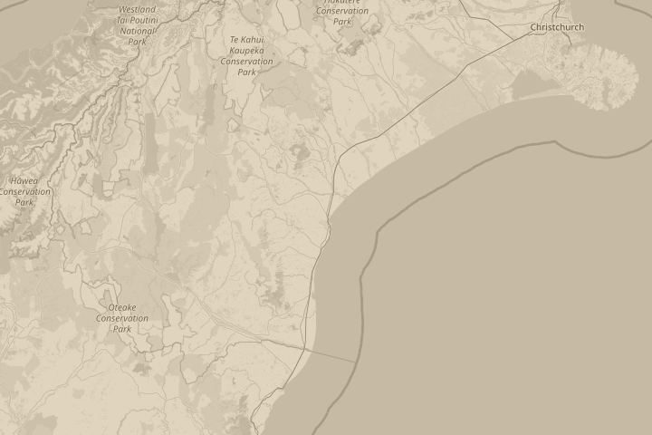 Map of the area around at my house, centred on the reported position