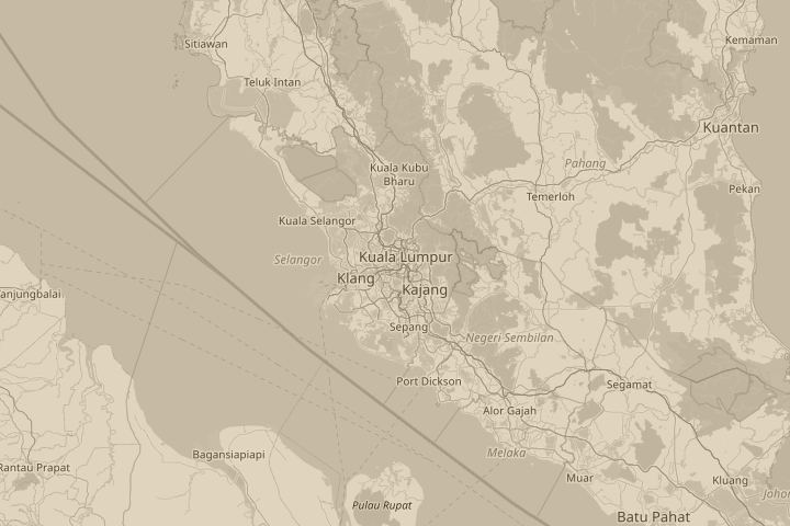 Map of the area around section 13 petaling jaya,kl, centred on the reported position