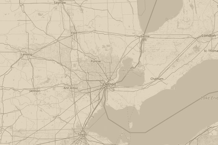 Map of the area around my house outside, centred on the reported position