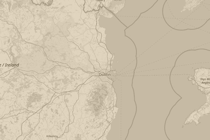 Map of the area around In the sky santry Dublin 9, centred on the reported position