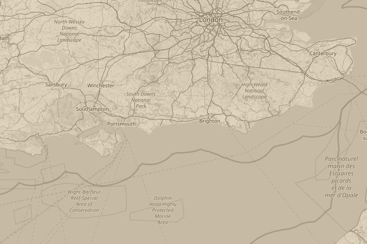 Map of where report 5600 was seen